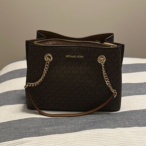 Michael Kors Brown Tote Bag
